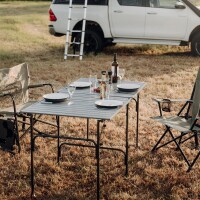 CAMPWERK Table de camping pliant léger et compact
