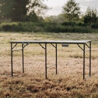 CAMPWERK Table de camping pliant léger et compact