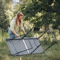 CAMPWERK Table de camping pliant léger et compact