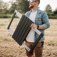 Alu Campingtisch klappbar 63 x 63 cm