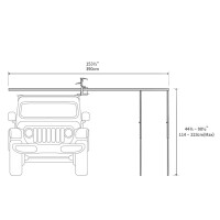 Exoshell 270° Markise - Set
