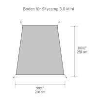 Skycamp 3.0 Mini Boden für Anbauzelt Plus