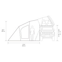 Skycamp 3.0 Mini Tente Annexe Plus