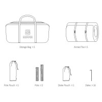 Skycamp 3.0 Mini Tente Annexe Plus