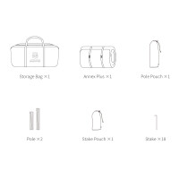 Skycamp 3.0 Anbauzelt Plus