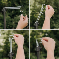 Klappbare Outdoor Küche mit Spüle