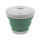 Eau seau rond Collaps avec couvercle Shadow Green