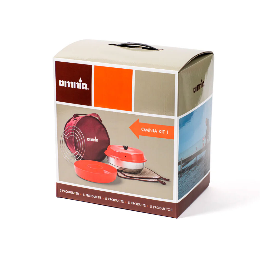 Omnia Limited Four de Camping Kit Complet 5 pièces