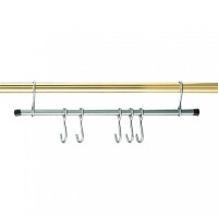 Zeltkleiderhänger Stange mit 5 Haken