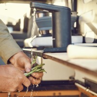 Rubinetto portatile con azionamento autonomo