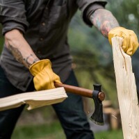 BAREBONES FIELD HATCHET/TOMAHAWK w/SHEATH