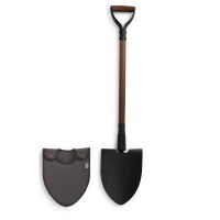 BAREBONES FOLDING SHOVEL w/SHEATH