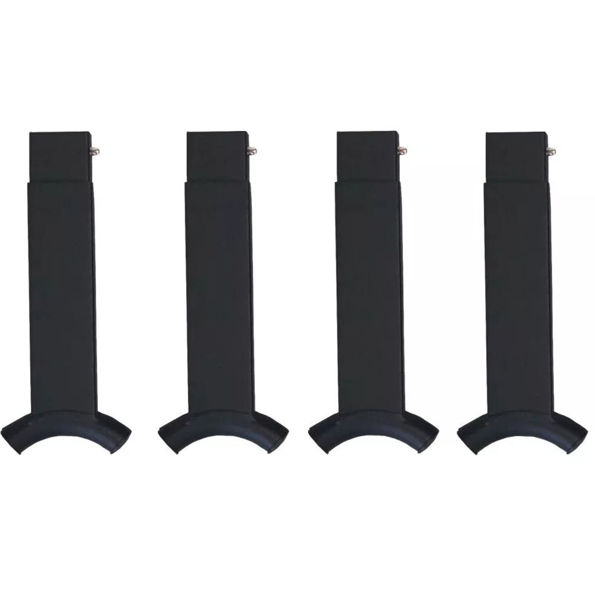 Zusatzstück für Disc-O-Bed L & XL  4er Set -schwarz-