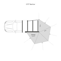 Set Tenda Laterale 270°