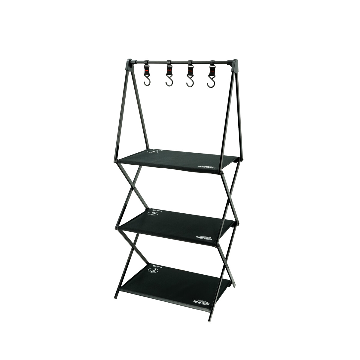 Étagère en tissu, noir