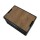 Faltbare Box mit Holzdeckel, schwarz