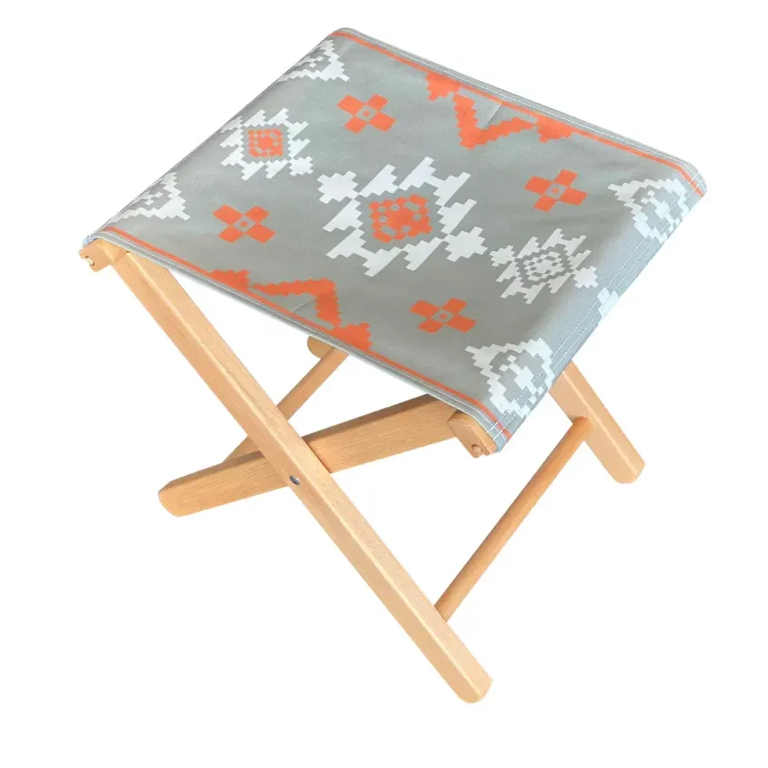 Tabouret pliant vert