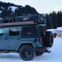 ADVENTURE DACHZELT Ersatzcover in Schwarz