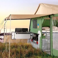 3Dog Küchenerker mit Sonnensegel