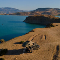 Adventure 165 Tenda da tetto Oliv incl. Staunetz