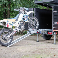 Rampe en aluminium Dimensions : **185x30 cm**