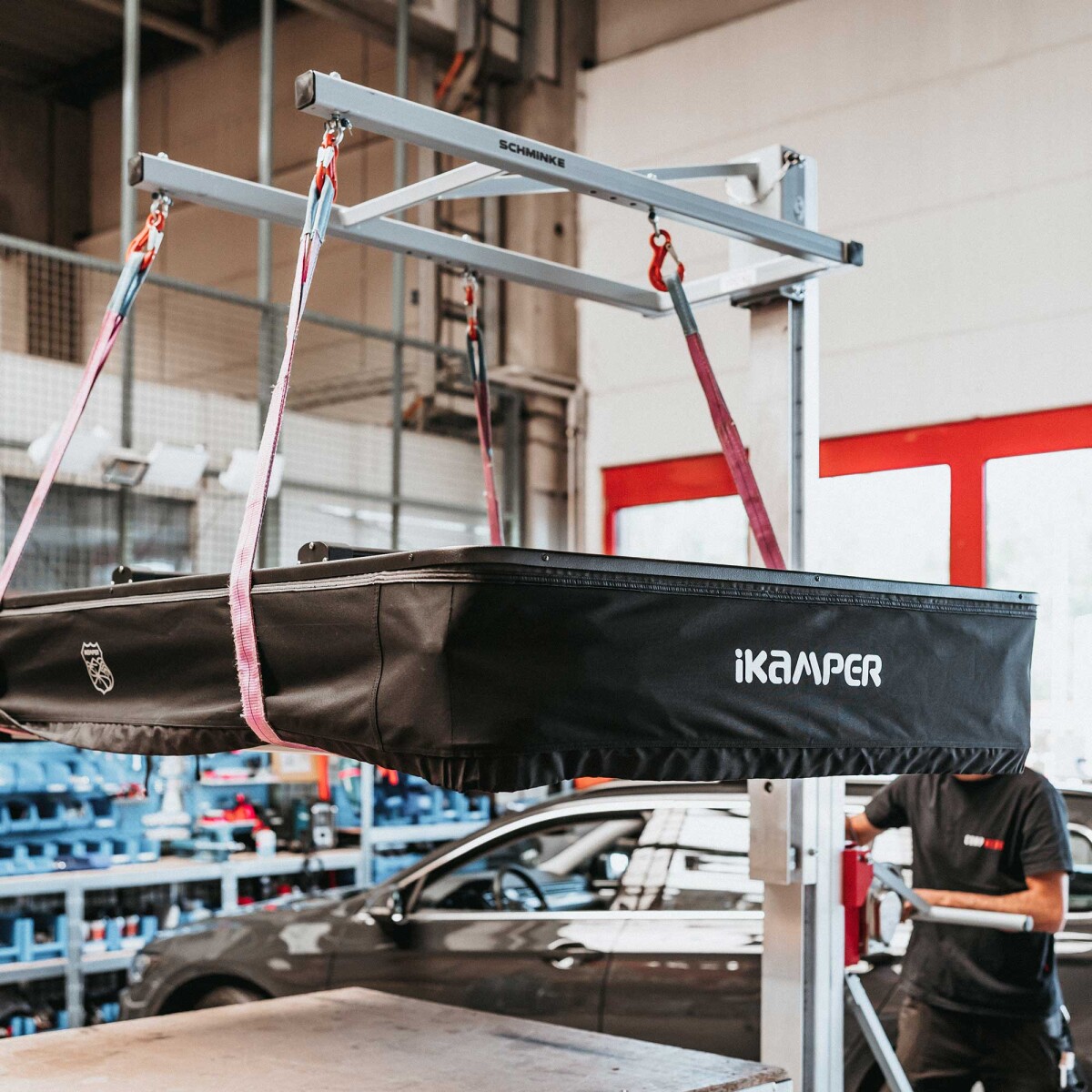 Dachzelt Montage auf eigenem Fahrzeug