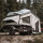 RIMORCHIO TENDA OFFROAD con RIMORCHIO TENDA ECONOMY BLACK SILVER EDITION